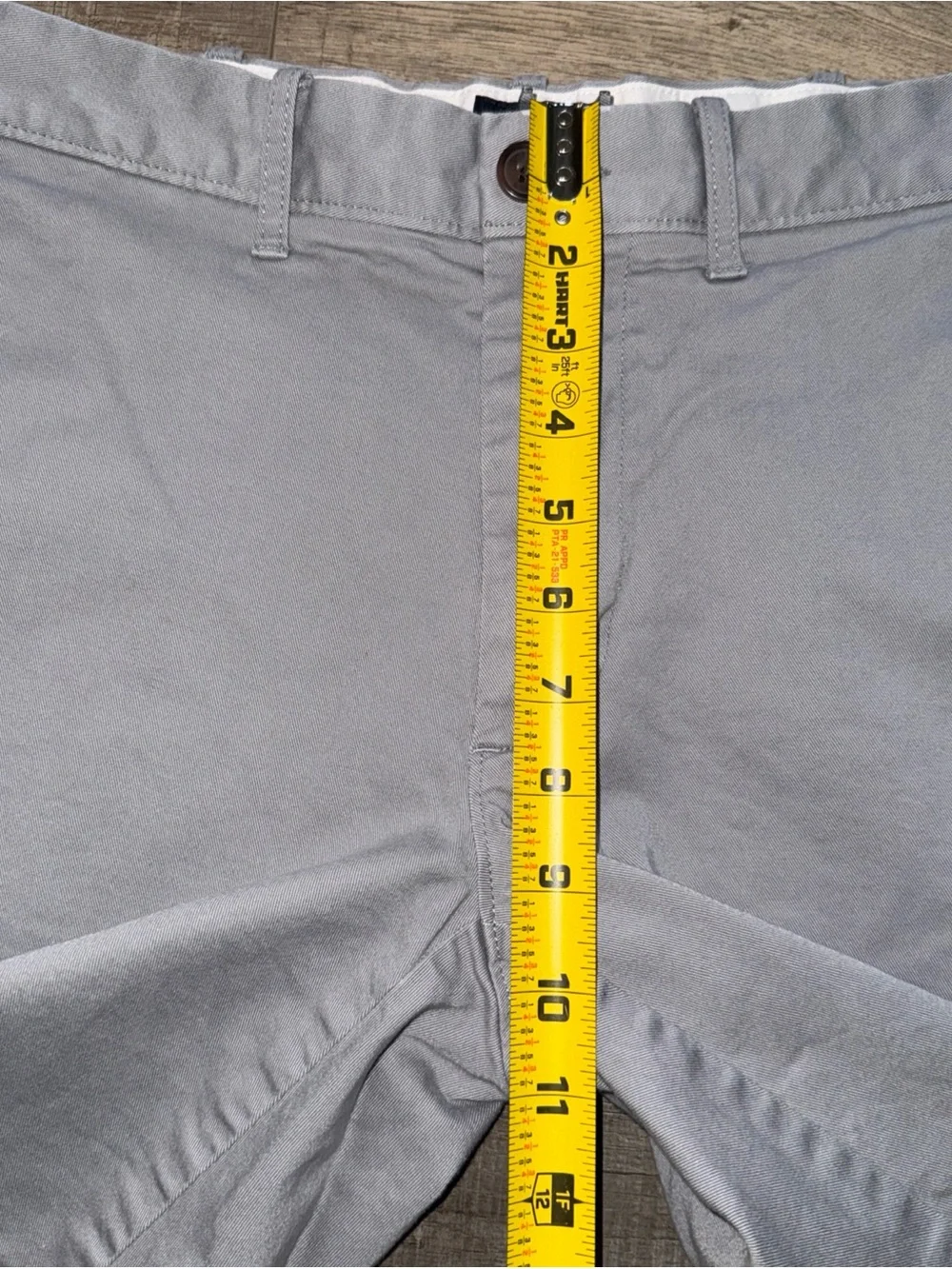 J Crew 28 Men's Light Gray Chino Shorts